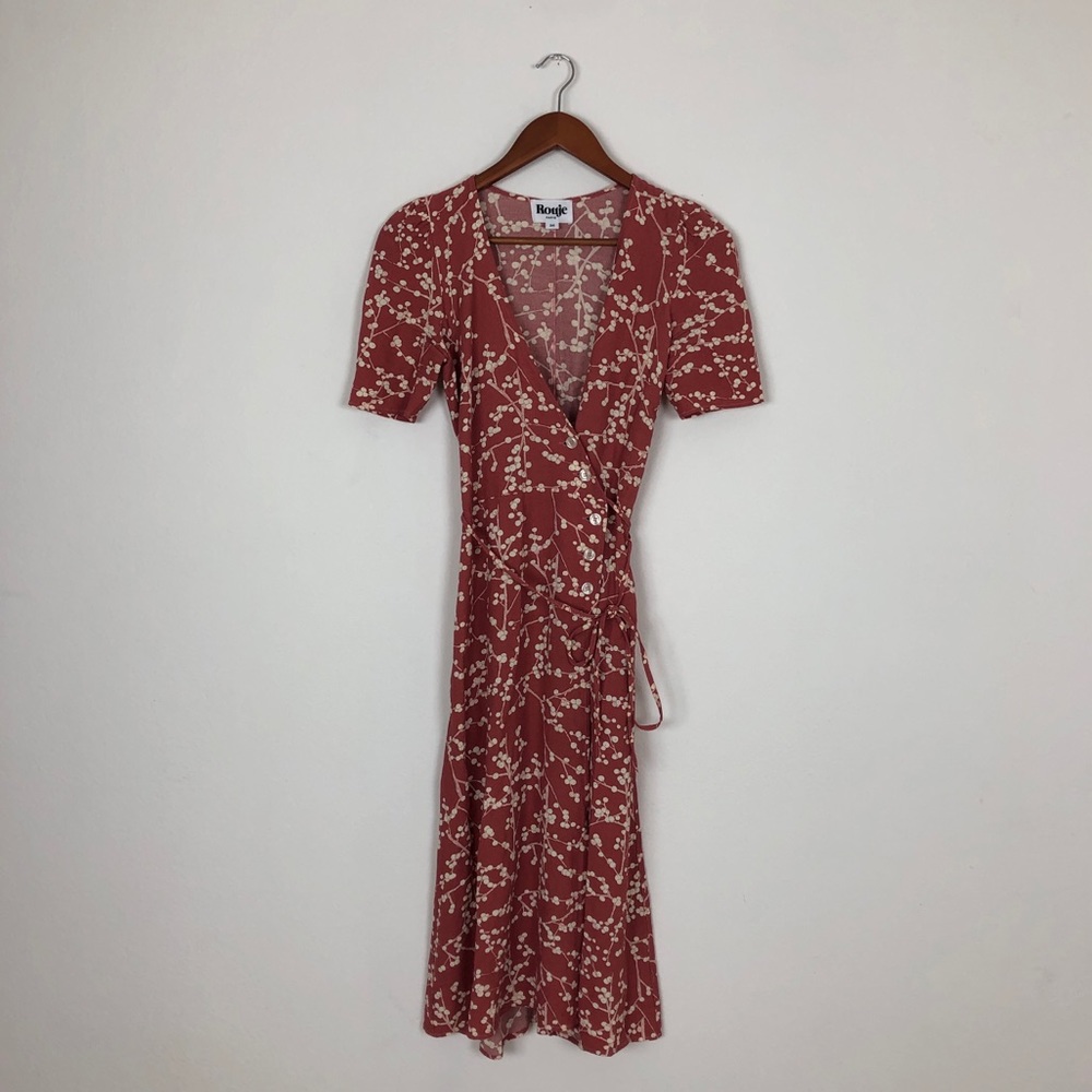 ❌SOLD❌ Rouje Gabin Dress in Pink Holly - Picture 5 of 8